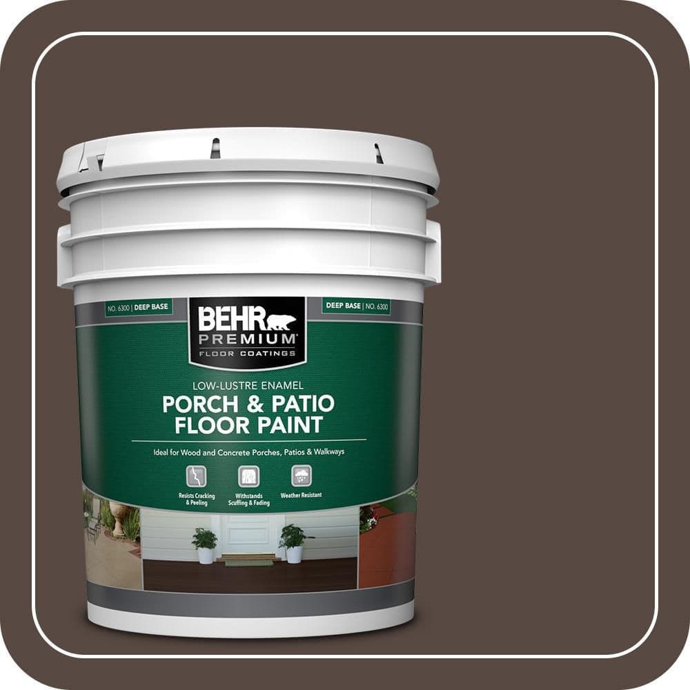 BEHR PREMIUM #780B-7 Textured Low-Lustre Enamel Interior/Exterior Porch and Patio Anti-Slip Floor Paint (1)