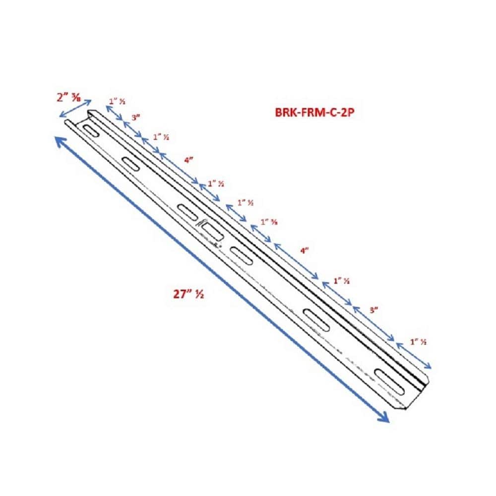 Pioneer Folding Mounting Bracket for Mini Split Unit with Leveler (3)