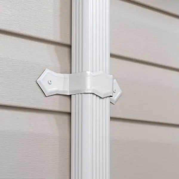 Spectra Pro Select Musket Brown Aluminum Diamond Downspout Band (3)