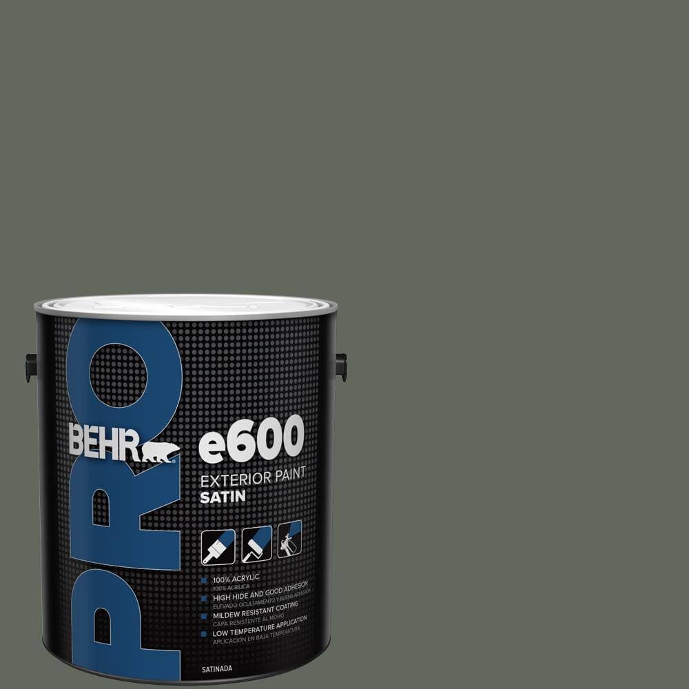 BEHR PRO 1 gal. #710F-6 Exterior Painted Turtle Satin Exterior Paint (1)