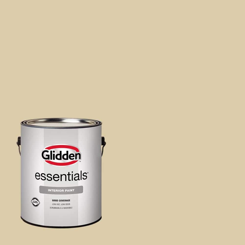 Glidden Essentials 1 gal. PPG1100-3 Baked Bread Eggshell Interior Paint