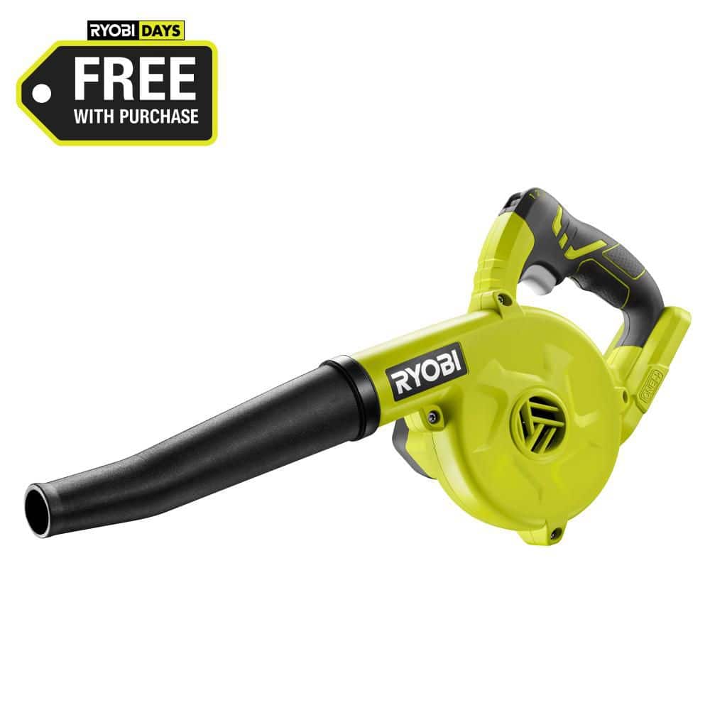 RYOBI ONE+ 18V Cordless Compact Workshop Blower (Tool Only)