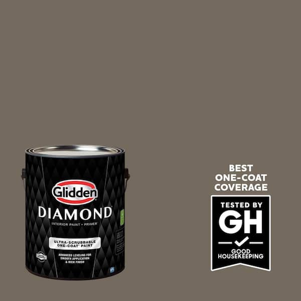 Glidden Diamond 1 gal. PPG1022-6 Granite Eggshell Interior Paint with Primer (2)