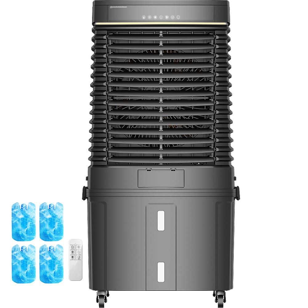 AIRJOYHI 4000 CFM 3-Speed Portable Evaporative Cooler Air Conditioner(Swamp Cooler) for 1000 sq. ft. (1)