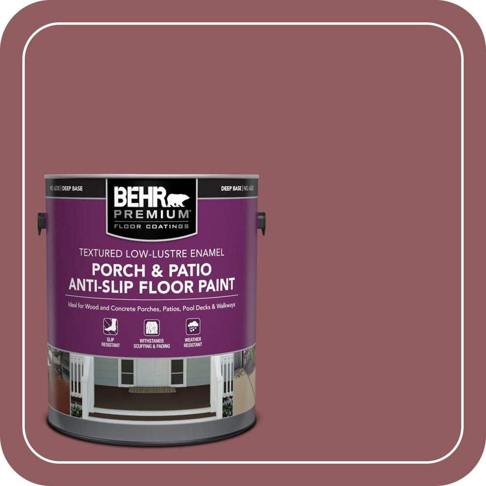 BEHR PREMIUM #S130-6 Textured Low-Lustre Enamel Interior/Exterior Porch and Patio Anti-Slip Floor Paint (1)