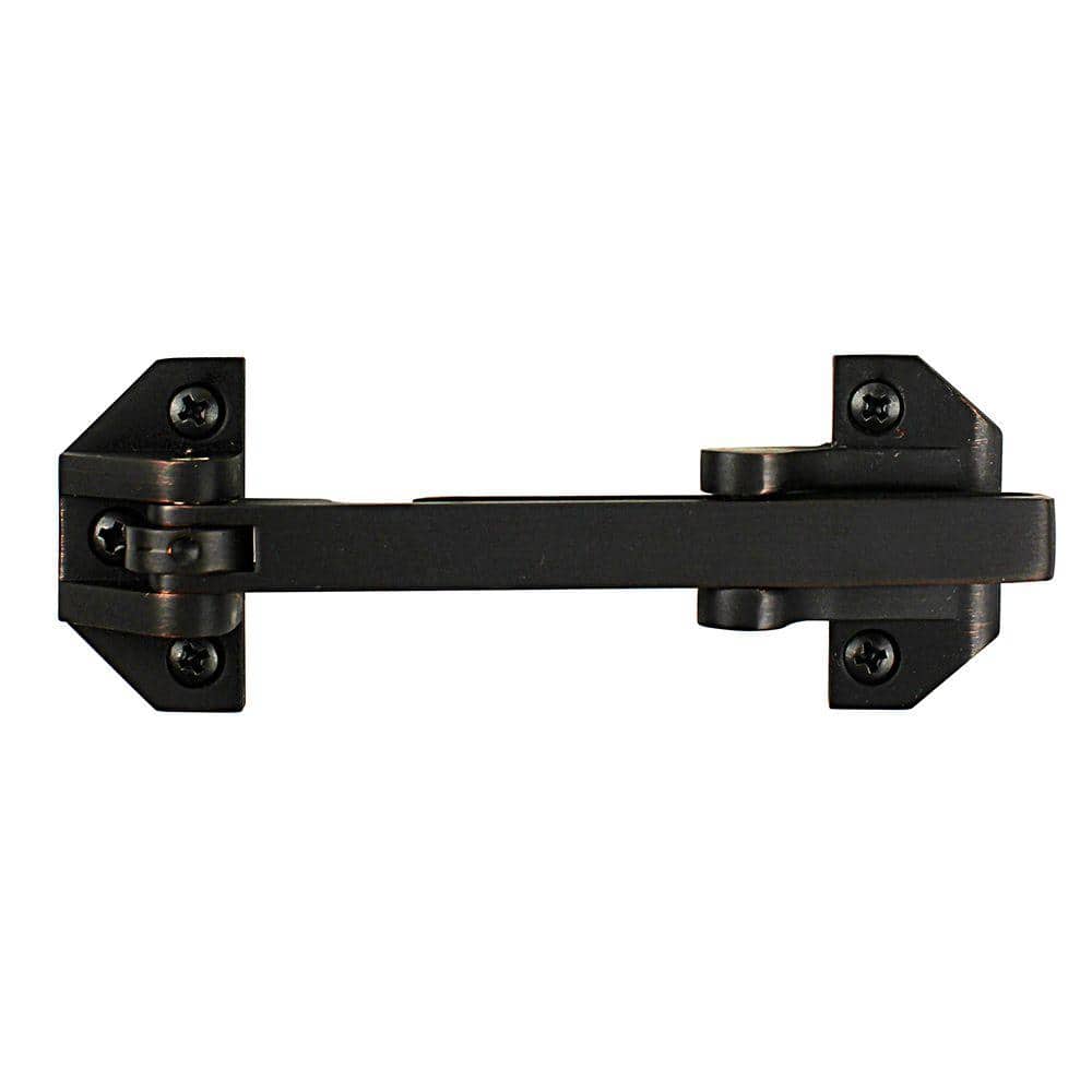 Defiant Aged Bronze Heavy-Duty Door Guard (1)