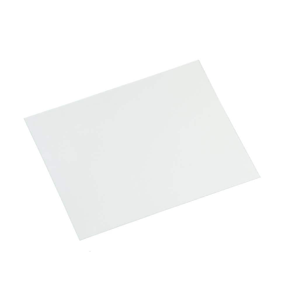 Unbranded 8 in. x 10 in. x .093 in. Clear Glass (3)