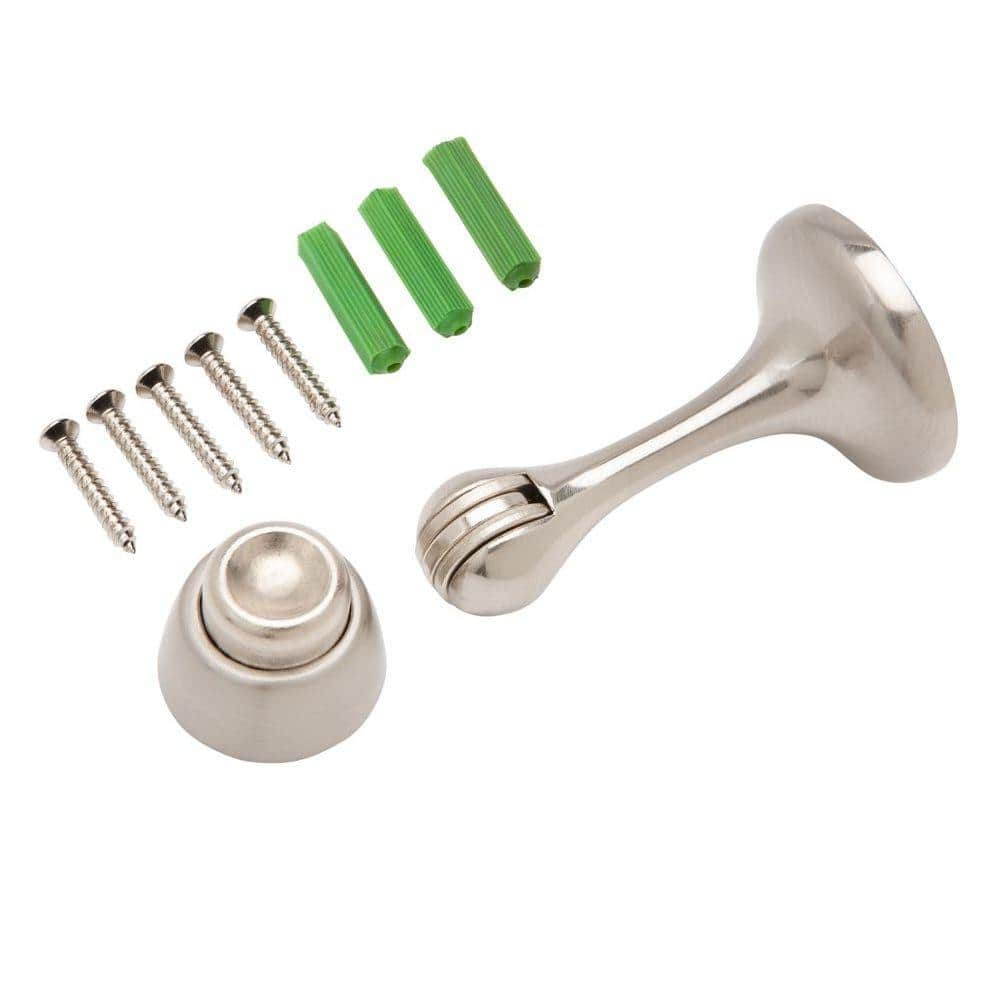 Everbilt Satin Chrome Magnetic Door Stop