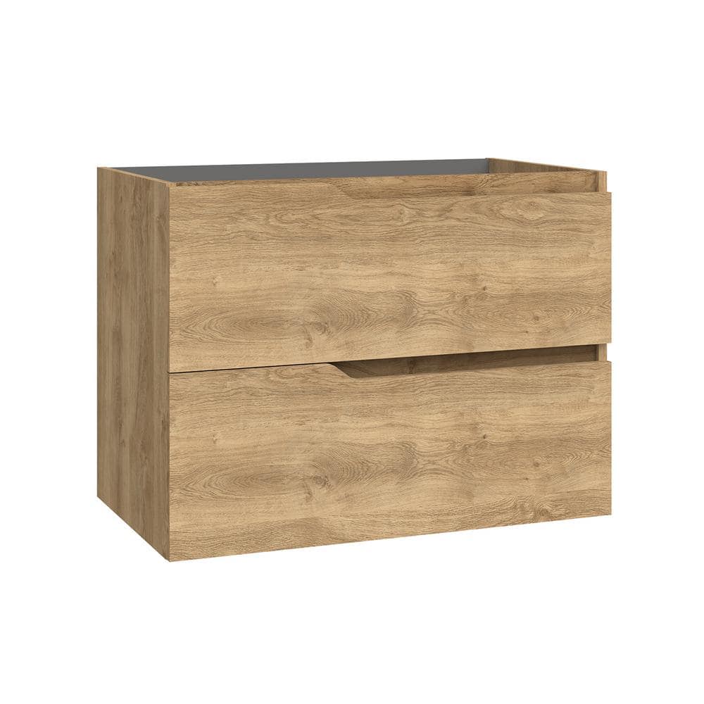 WS Bath Collections Menta 31.1 in. Bath Vanity Cabinet without Top Assembled