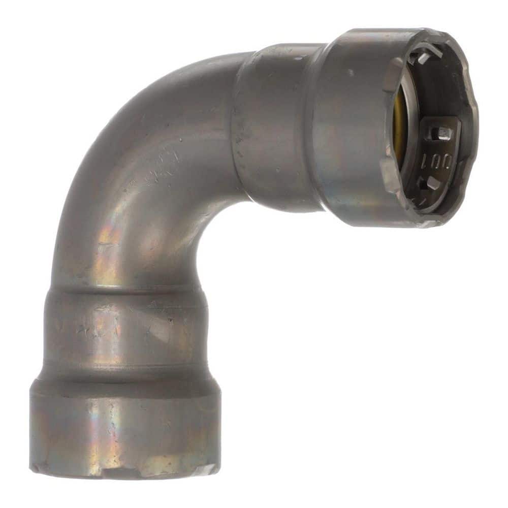 Viega MegaPressG Press FTG Carbon Steel 90-Degree Street Elbow (Gas Only)