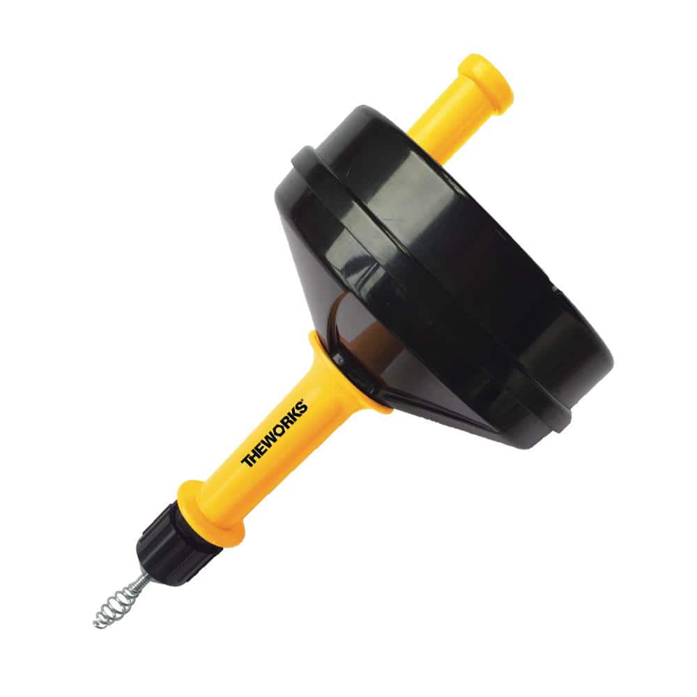 THEWORKS 1/4 in. x 15 ft. Plastic Drum Auger