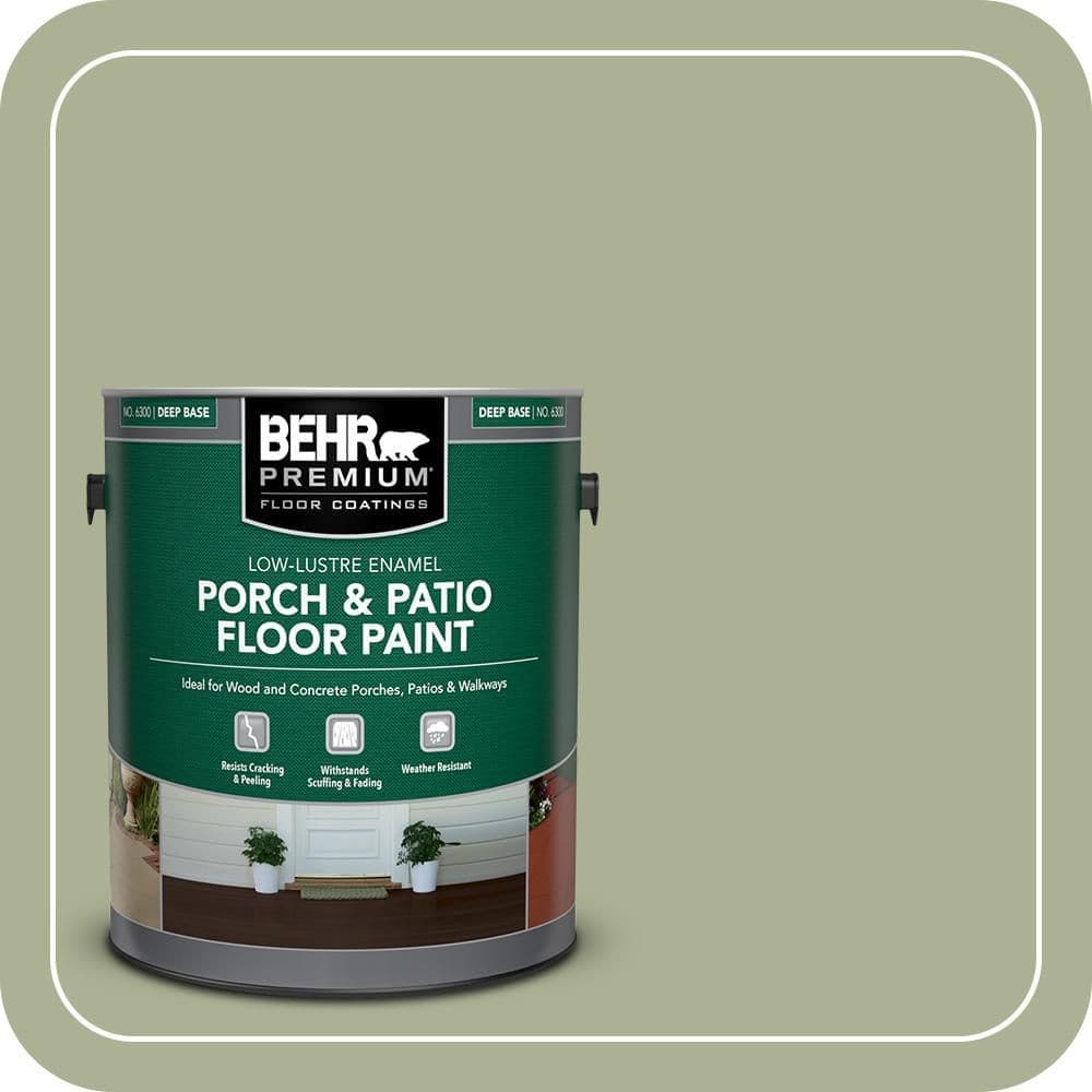 BEHR PREMIUM #PPU10-06 Low-Lustre Enamel Interior/Exterior Porch and Patio Floor Paint (1)