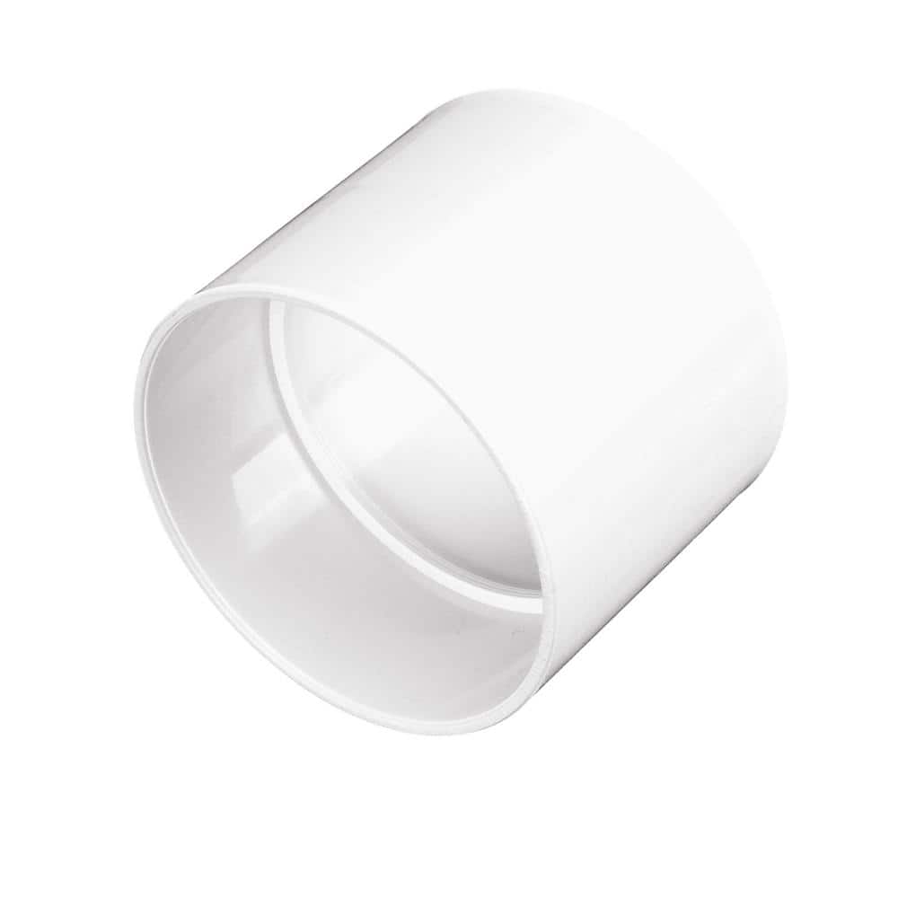 NDS 4 in. Hub X Hub PVC S&D Coupling (1)