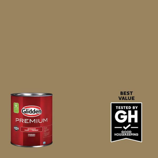 Glidden Premium 1 qt. PPG1100-6 Twisted Tail Satin Interior Latex Paint (2)