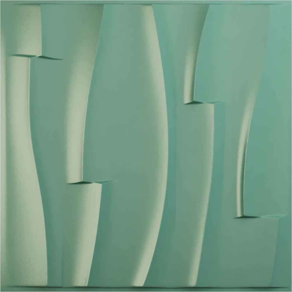 Ekena Millwork 19 5/8 in. 19 5/8 in. Brick Wave EnduraWall Decorative 3D Wall Panel, (Covers Sq. Ft.)
