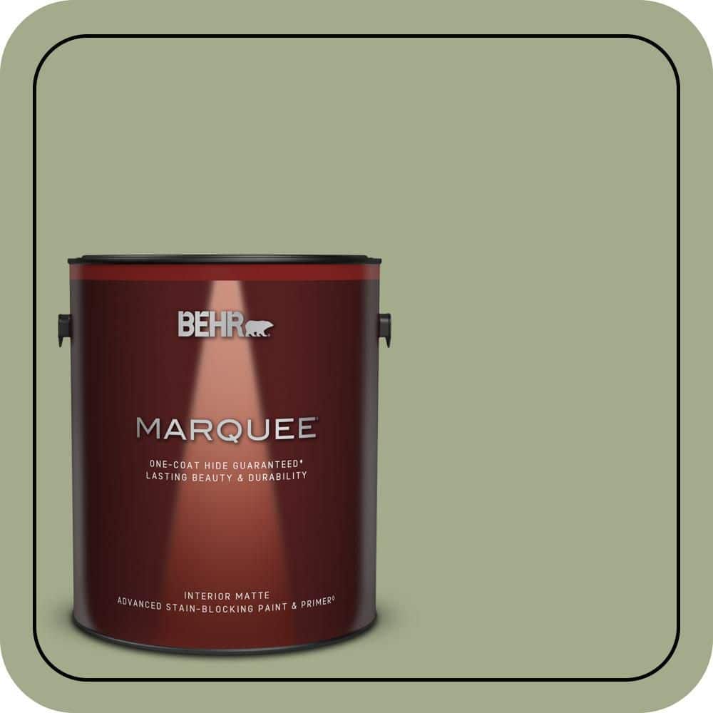 BEHR MARQUEE 1 gal. #PMD-36 Mountain Sage Matte Interior Paint & Primer