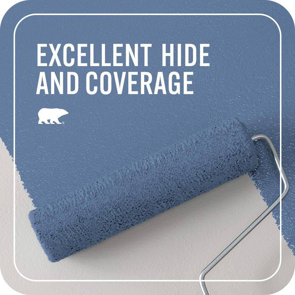 BEHR PREMIUM PLUS #600D-6 Blueberry Patch Enamel Interior/ & Primer Color Sample (4)
