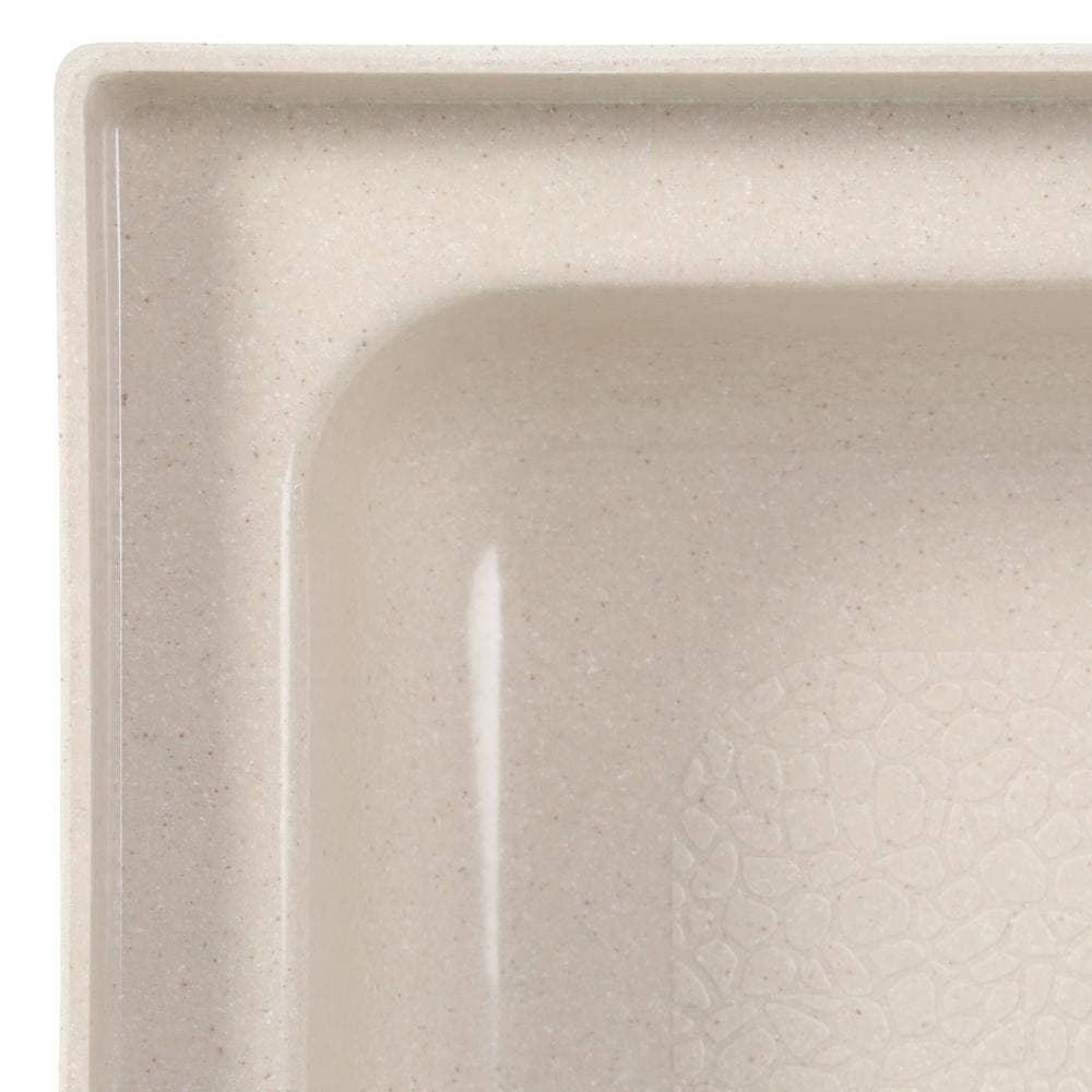 Swan 32 in. x 32 in. Solid Surface Single Threshold Shower Pan in Tahiti Sand (3)