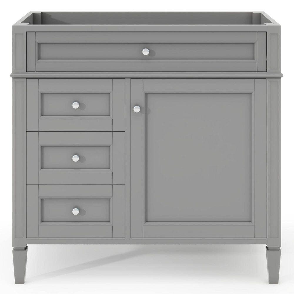 COWLOWN Bath Vanity Cabinet without Top with 2-Drawers and a Tip-out Drawer (4)