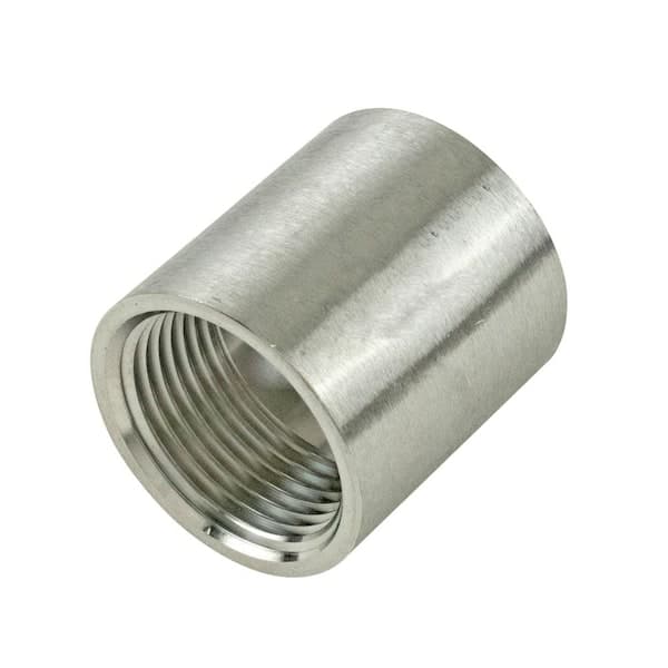 ProLine 1/2 in. FIP Stainless Steel Pipe Coupling Fitting (2)