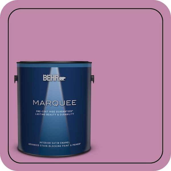 BEHR PREMIUM PLUS #M120-5 Rosy Enamel Low Odor & Primer (4)