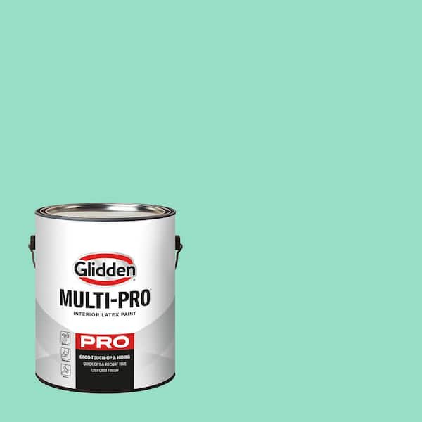 Glidden Multi-Pro 1 gal. PPG1229-3 Almost Aqua Semi-Gloss Interior Paint (2)