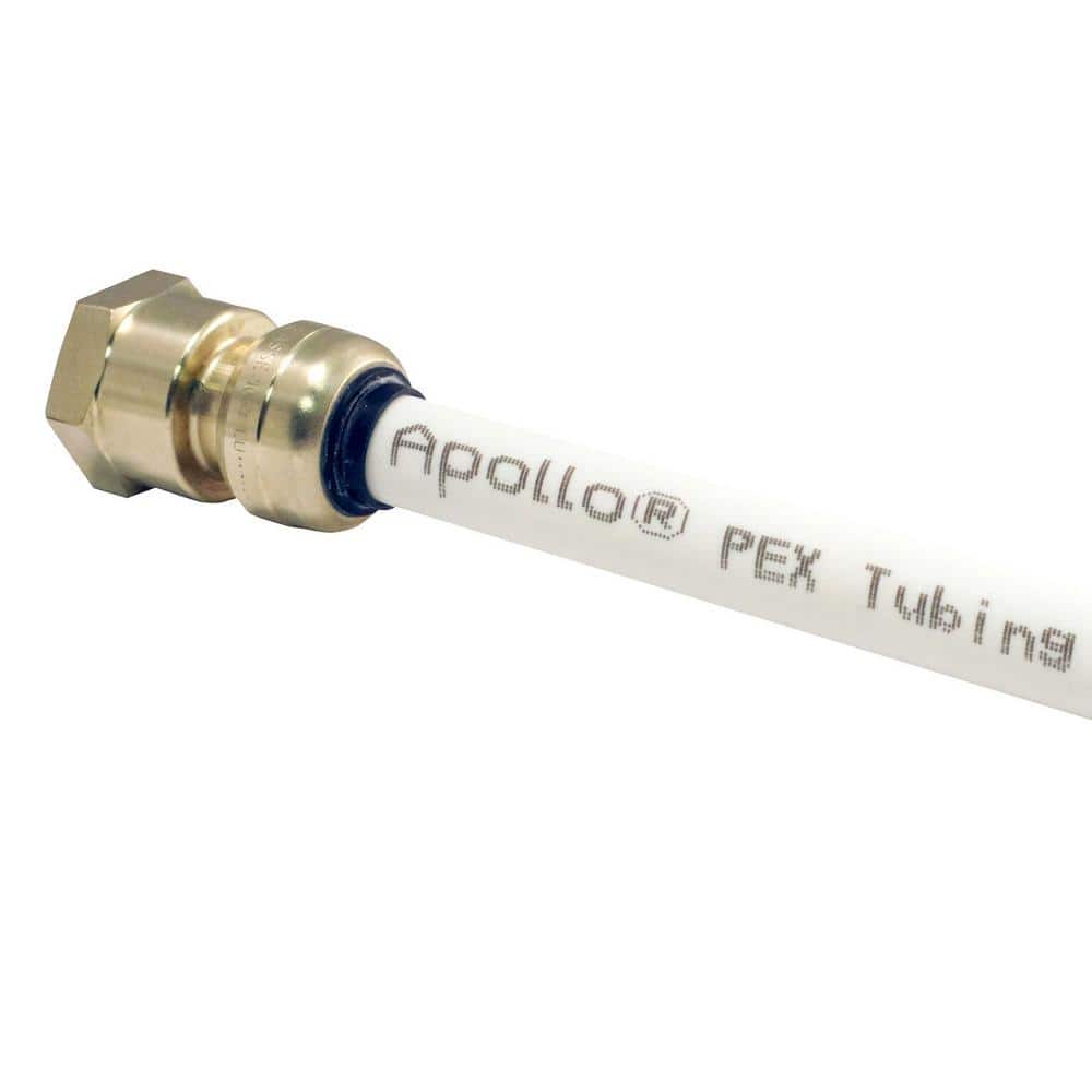 Tectite 3/8 in. (1/2 in.) Brass Push-To-Connect 1/2 in. Female Pipe Thread Reducing Adapter (4)