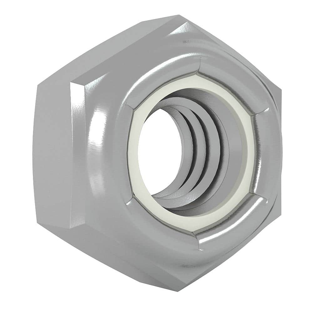 Everbilt 5/16 in.-18 Zinc Plated Nylon Lock Nut (15-Pack) (3)