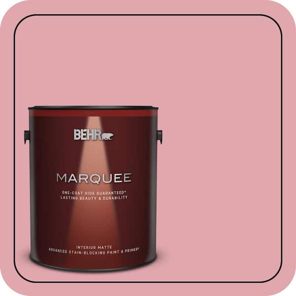 BEHR PREMIUM PLUS #M150-3 Apple Blossom Enamel Low Odor & Primer (3)