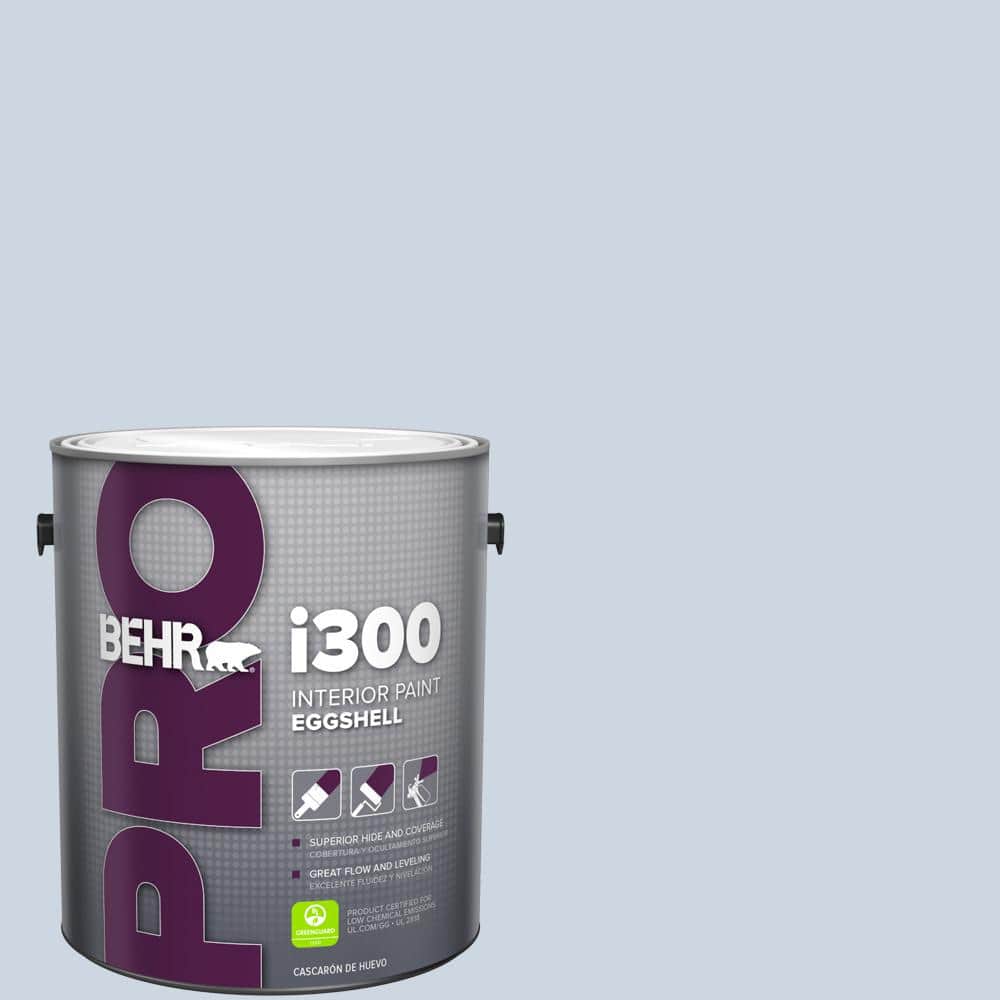 BEHR PRO 1 gal. #ICC-35 Blue Reflection Eggshell Interior Paint (1)