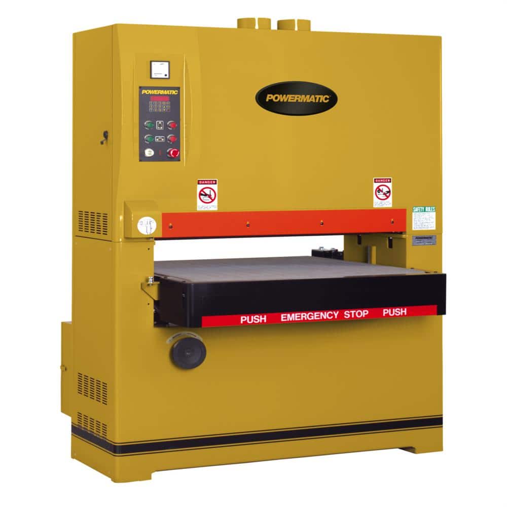 Powermatic WB-37 37 in. W Belt Sander, 20 HP 3 PH 230-Volt/460-Volt, Vari Speed, DRO (1)