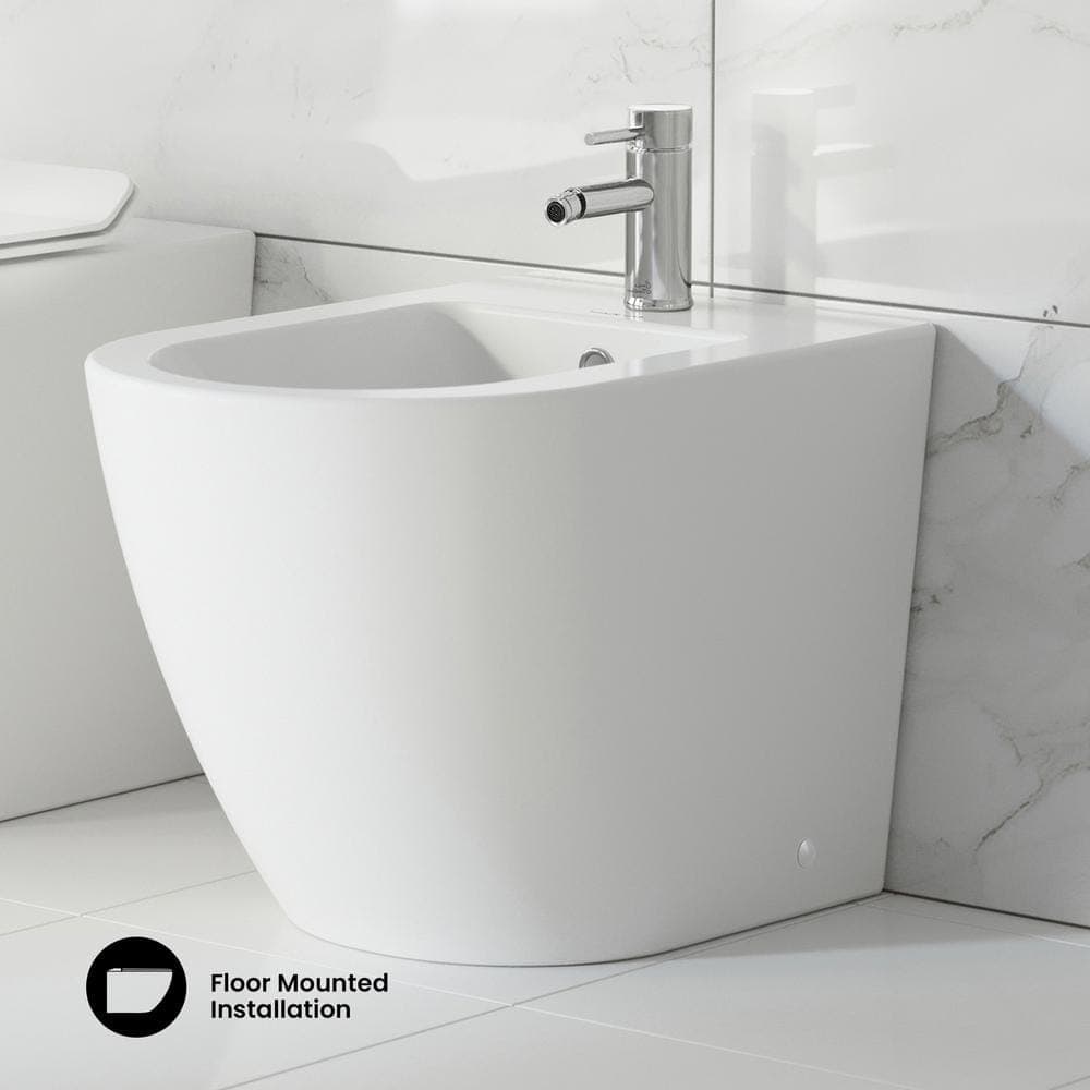 Swiss Madison St. Tropez Elongated Smart Bidet Toilet Single Other GPF in Glossy (3)