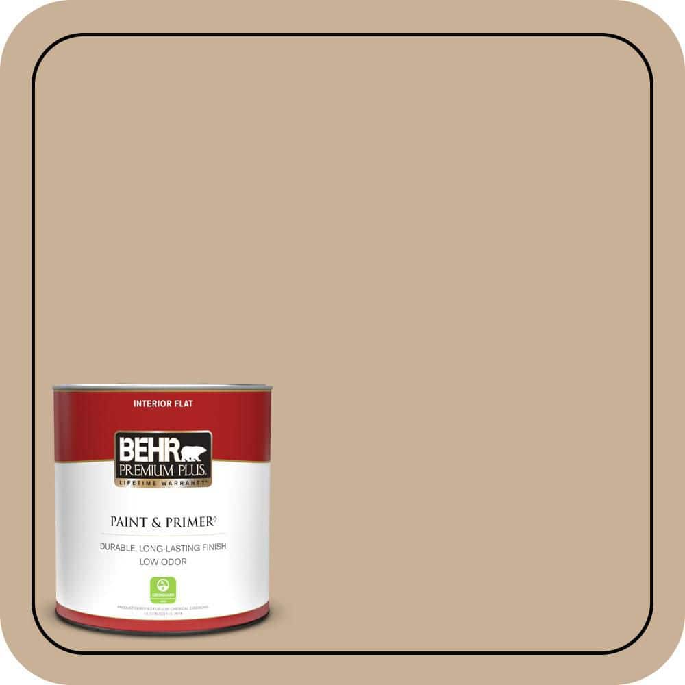 BEHR PREMIUM PLUS #MQ2-46 Basswood Enamel Low Odor & Primer (1)
