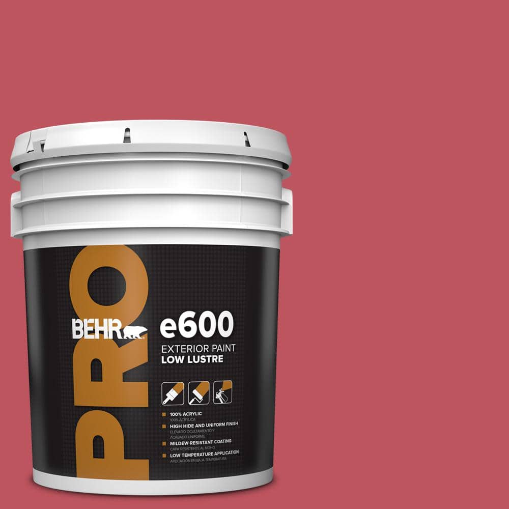 BEHR PRO 5 gal. #P140-6 Hibiscus Flower Low Luster Exterior Paint