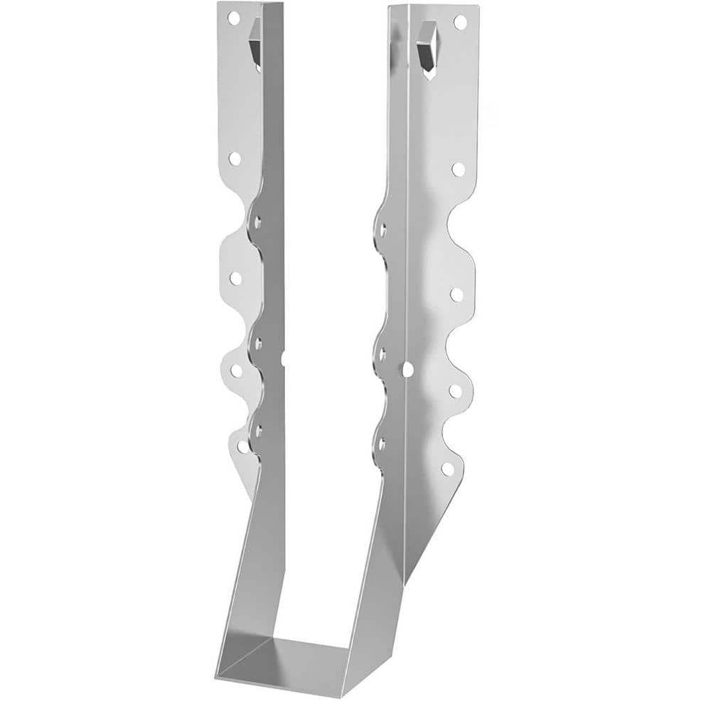 KIWDZFU 2 x 10 Galvanized 20-Gauge Joist Hangers Double Shear Face Mount Hurricane Ties Bracket for Floor Deck, Ceiling 20-Pack (1)