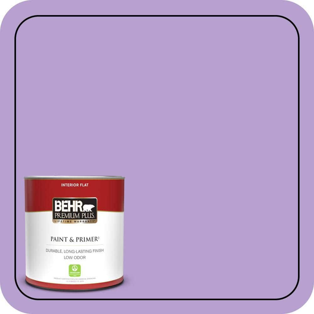BEHR PREMIUM PLUS #P570-3 Flower Girl Flat Low Odor & Primer (1)