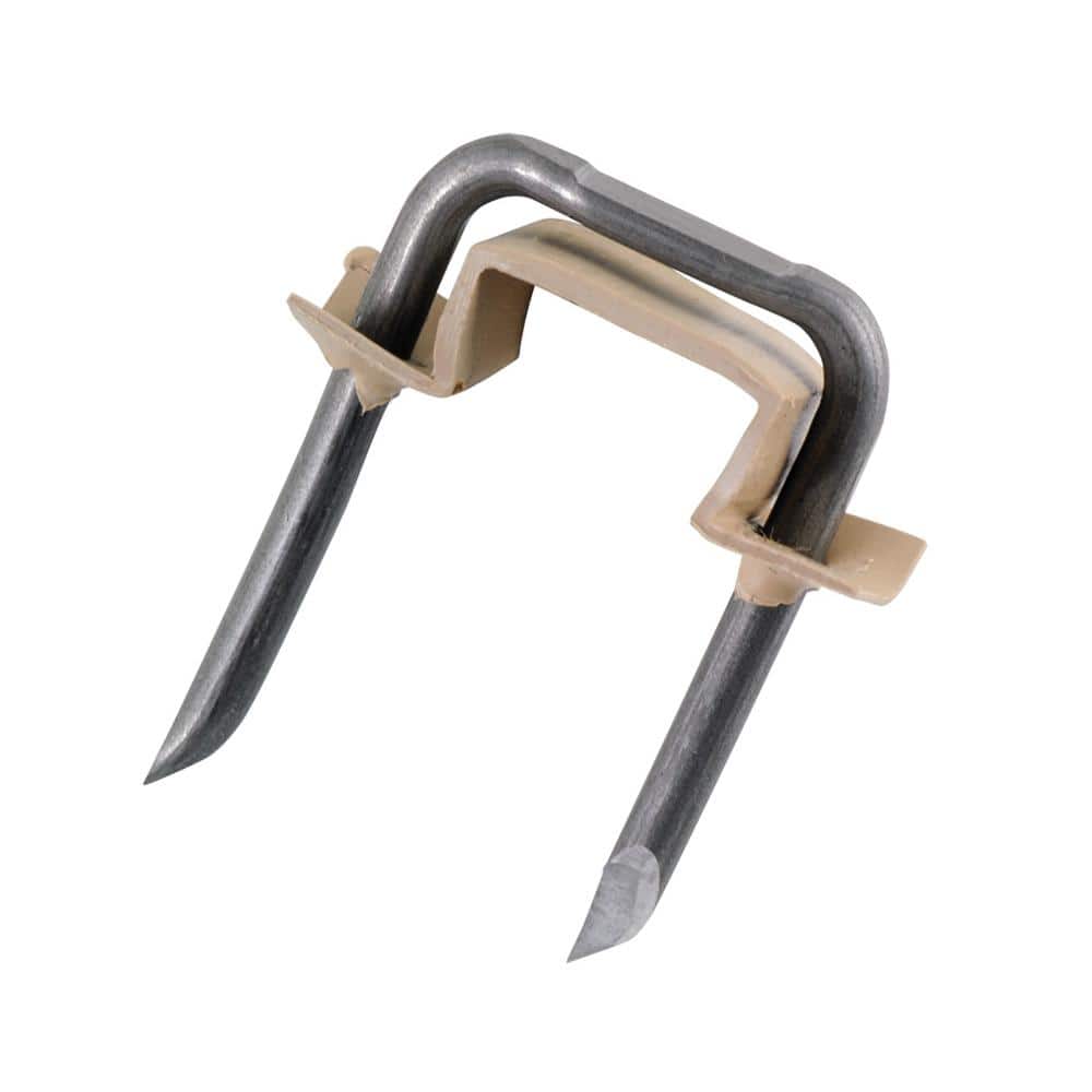 Gardner Bender 9/16 in. Metal Insulated Staple (100-Pack)