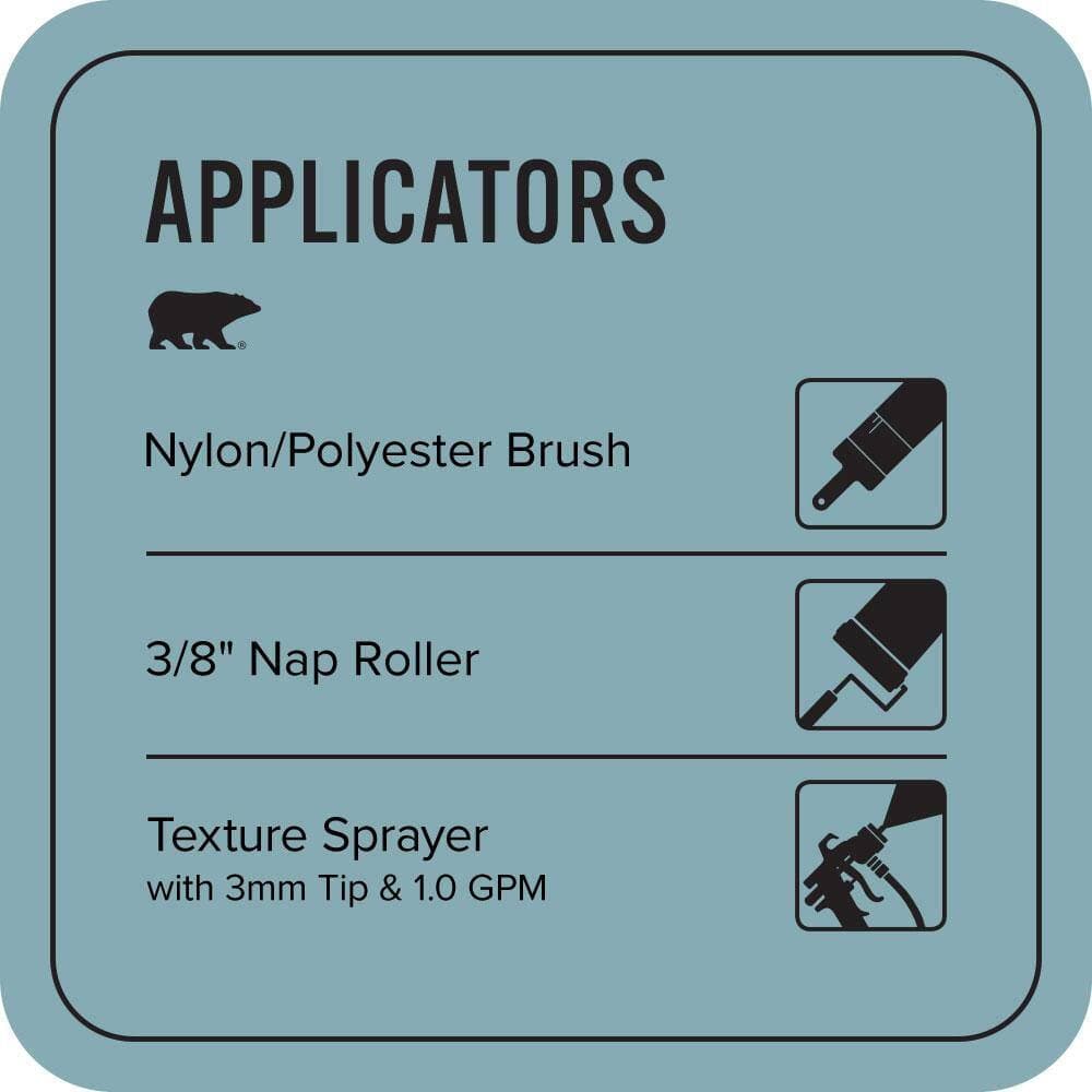 BEHR PREMIUM #S450-4 Textured Low-Lustre Enamel Interior/Exterior Porch and Patio Anti-Slip Floor Paint (4)
