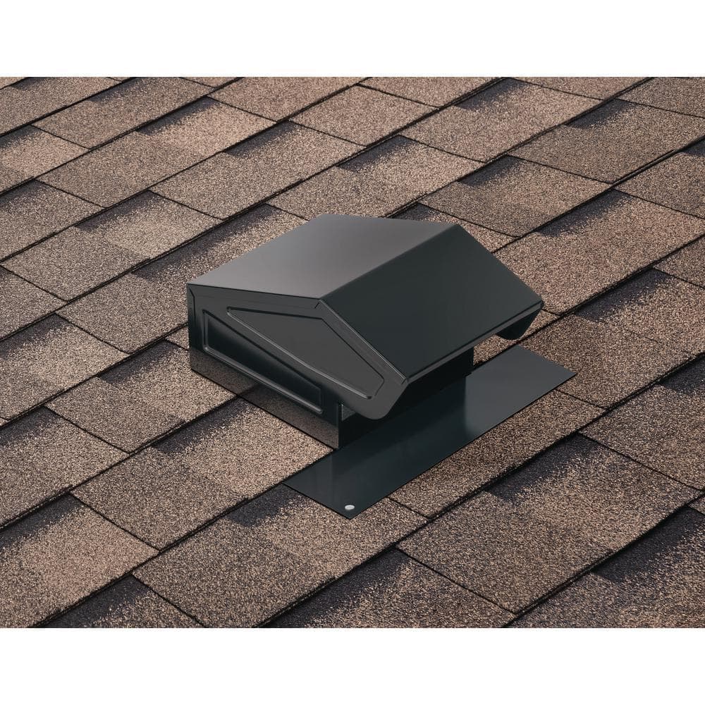 Broan-NuTone 3 in. to 4 in. Roof Vent Kit for Round Duct Steel in Black (3)
