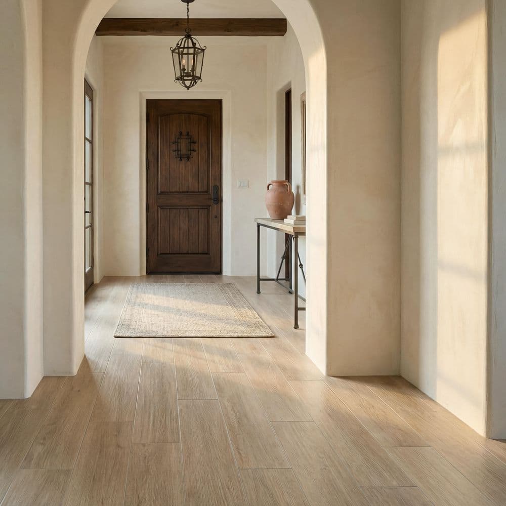 TrafficMaster Capel Timber 6 in. x 24 in. Matte Ceramic Wood Look Floor and Wall Tile (1 sq. ft./Each) (3)