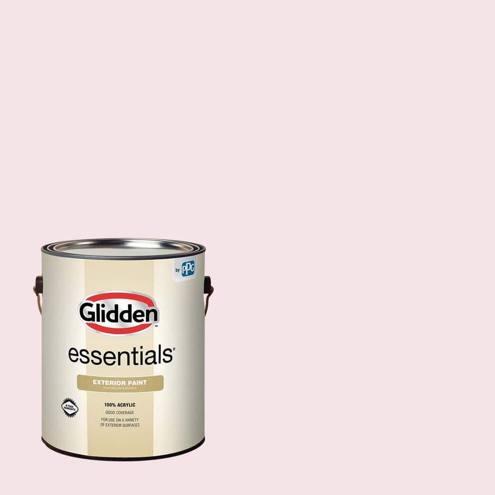 Glidden Essentials 1 gal. PPG1184-1 Gaiety Satin Exterior Paint