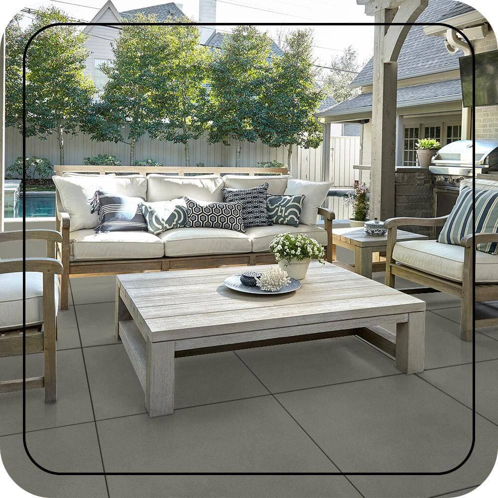 BEHR PREMIUM 1 gal. #N370-5 Incognito Textured Low-Lustre Enamel Interior/Exterior Porch and Patio Anti-Slip Floor Paint (4)