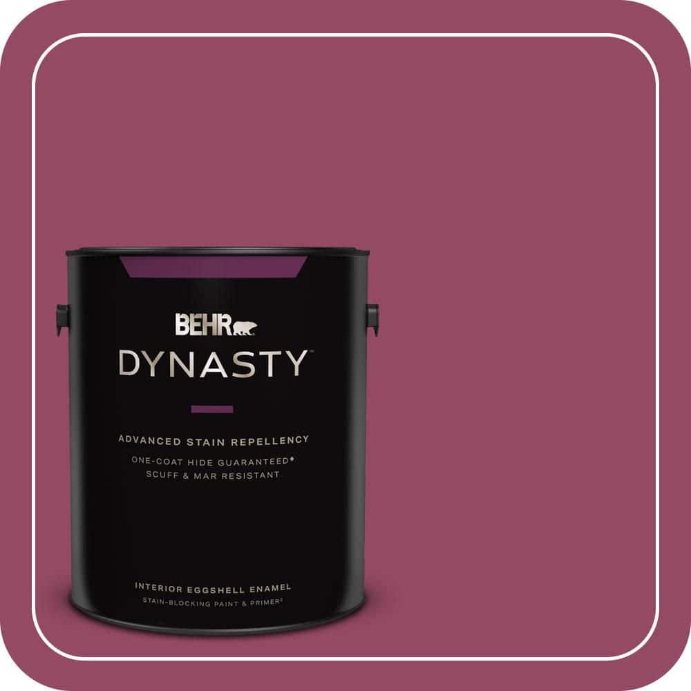 BEHR DYNASTY 1 gal. #P120-7 Glitterati Eggshell Enamel Interior Stain-Blocking Paint & Primer