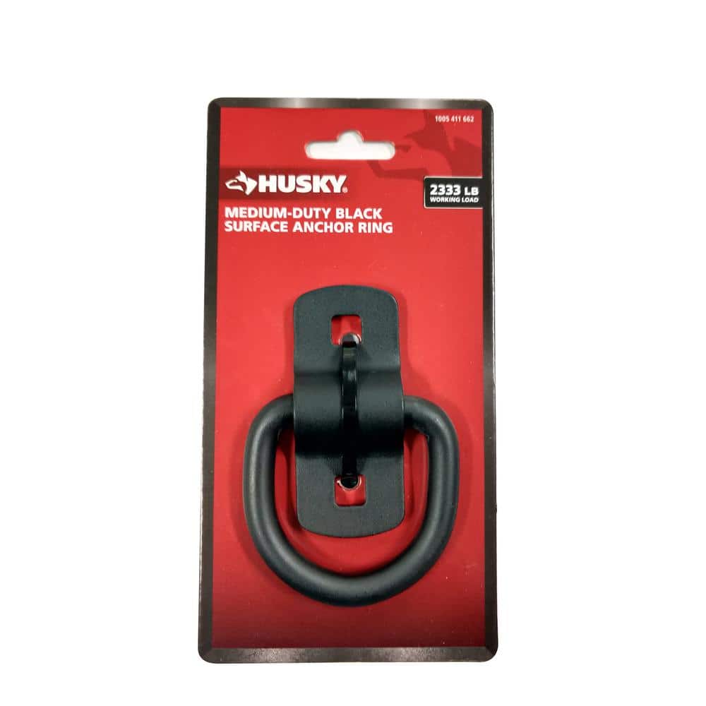 Husky 2333 lbs. Medium-Duty Wire Ring in Black (1)