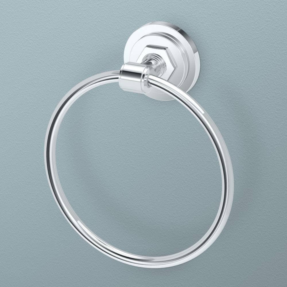 Gatco Lizzie Wall Mounted Towel Ring (2)