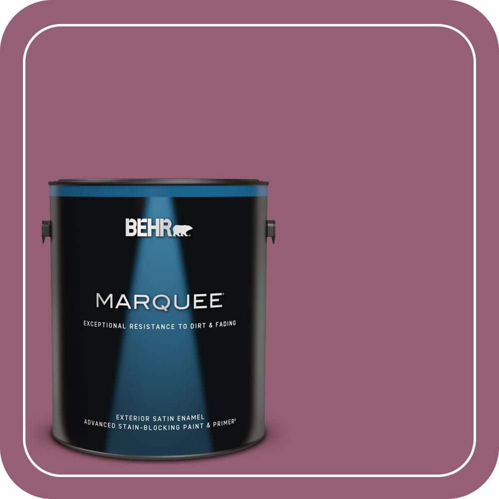 BEHR MARQUEE 1 gal. #MQ1-03 Glitz and Glamour Satin Enamel Exterior Paint & Primer