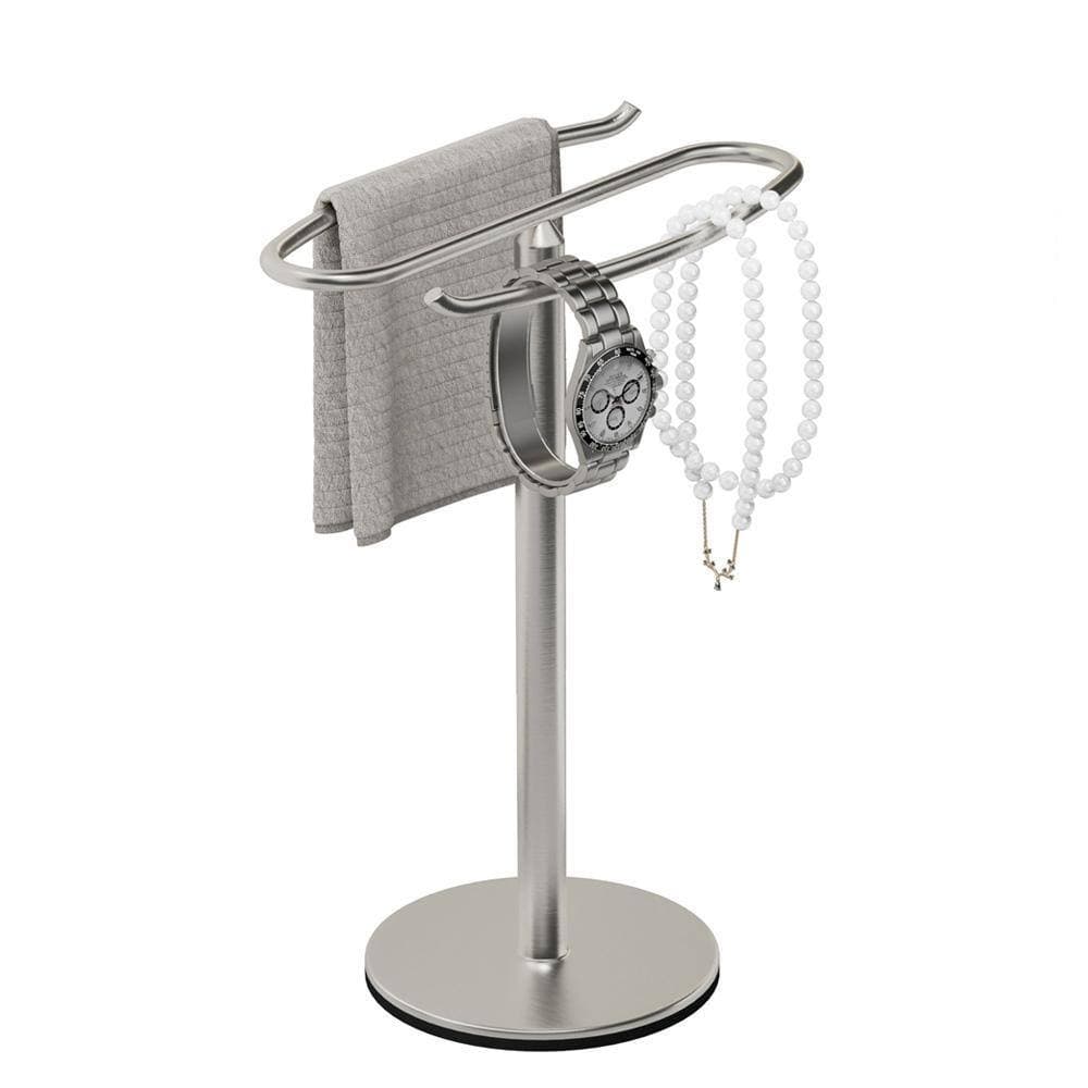 ACEHOOM Countertop S-Style Towel Holder Rack in Silver (2)