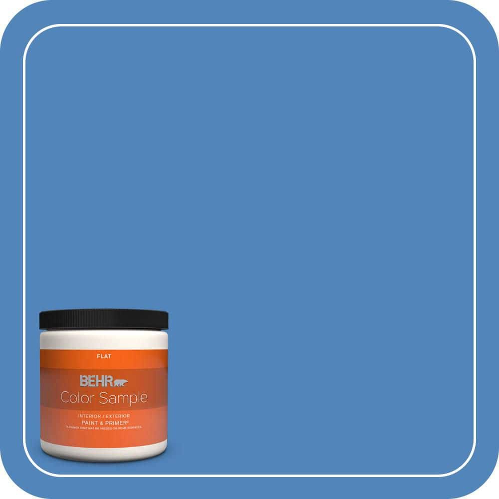 BEHR PREMIUM PLUS #570B-6 Handsome Hue Enamel Interior Stain-Blocking Paint and Primer