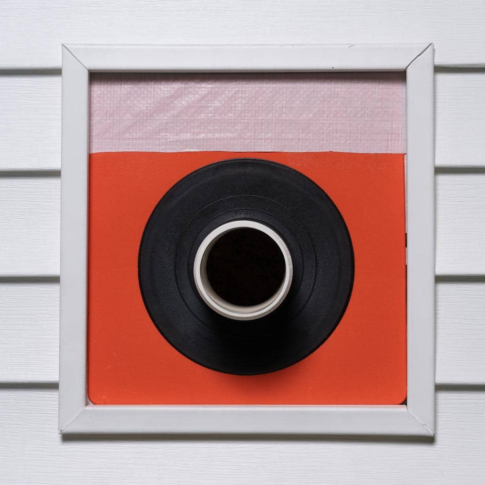 Oatey Sideflash 8-1/2 in. x 8 in. Vertical Vent Pipe Roof Flashing with 1/2 in. - 2-1/2 in. Adjustable Diameter (2)