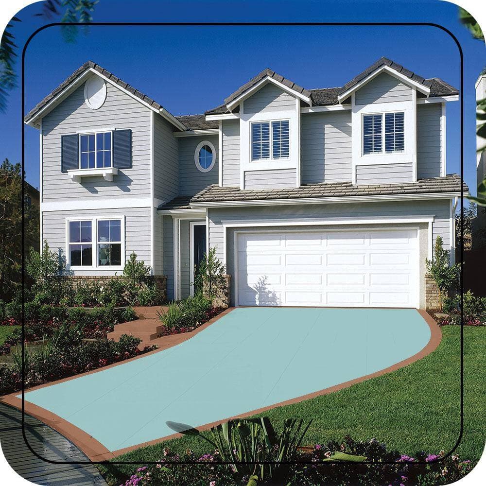 BEHR PREMIUM 5 gal. #M460-2 Beachside Drive Self-Priming 1-Part Epoxy Satin Interior/Exterior Concrete and Garage Floor Paint (3)